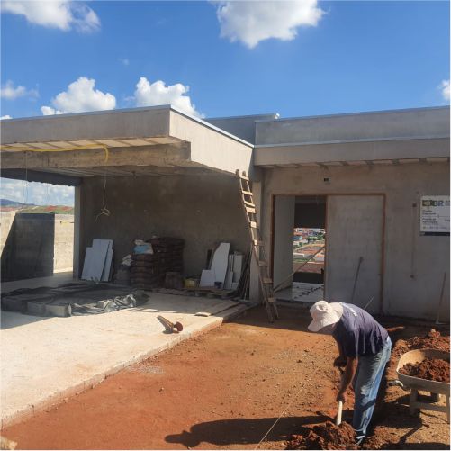 Obra residencial - Projeto 1